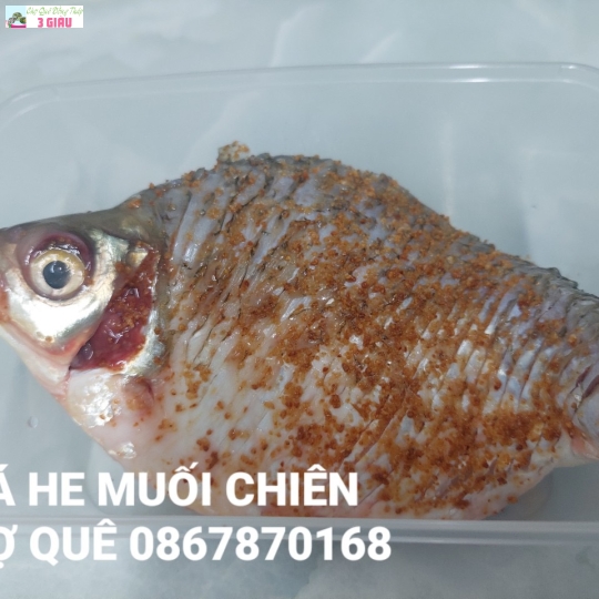 CÁ HE MUỐI CHIÊN /500G