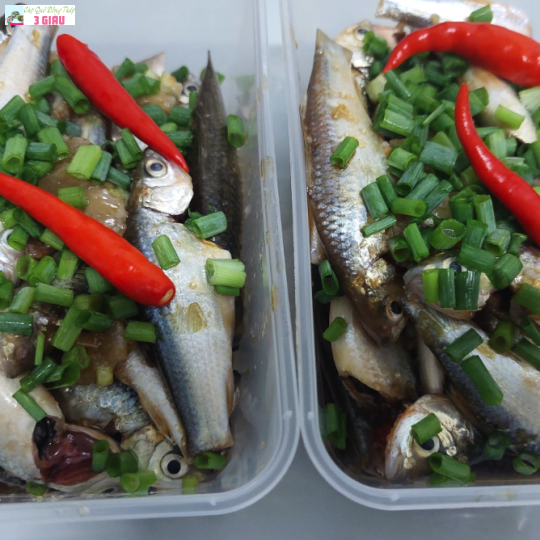 CÁ LINH ƯỚP KHO/HỘP 500GR